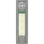 Mouline 6 Stranded Cotton Embroidery Floss, 0101 Light Yellow